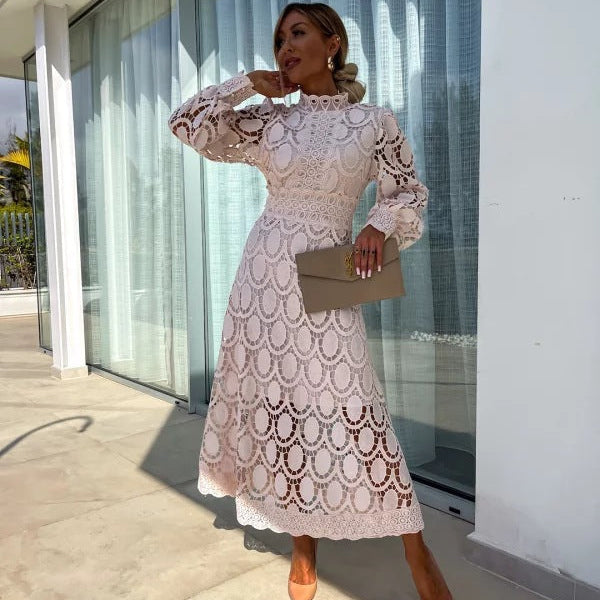 ליזה™ - שמלה רומנטית מבד תחרה