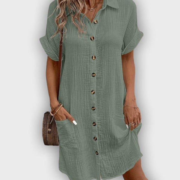 שמלת אסטריד נוחה ואלגנטית לנשים