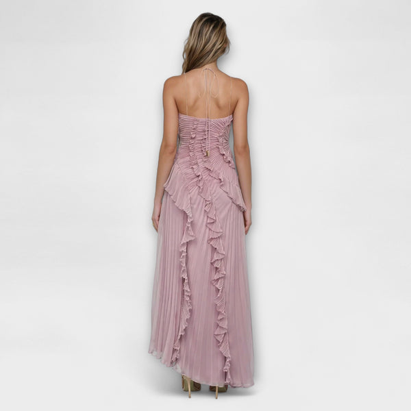 לוצין - שמלה ארוכה אלגנטית ללא שרוולים