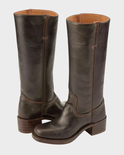 אורית - מגפי רכיבה קלאסיים עם קו גבוה