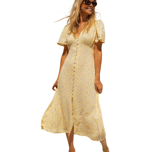 דיانا™ | שמלת מידי קיץ פרחונית