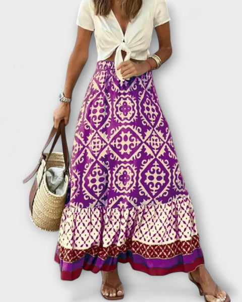 חצאית קיץ גבוהה לנשים - נוחות ואלגנטיות