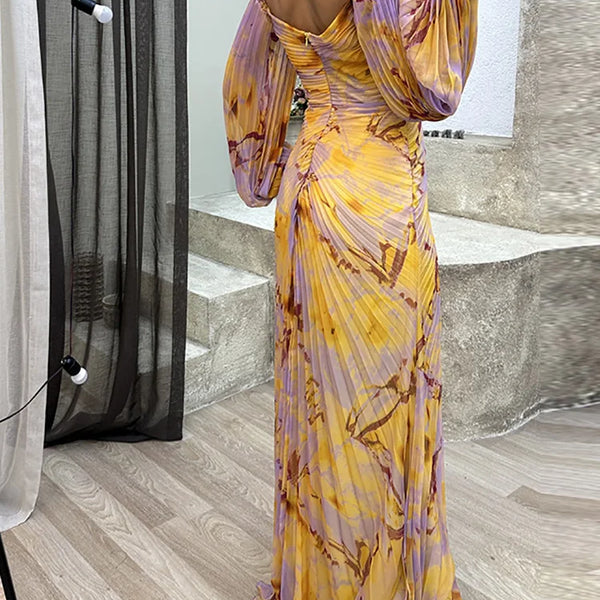 יעל™ | שמלת וי אלגנטית