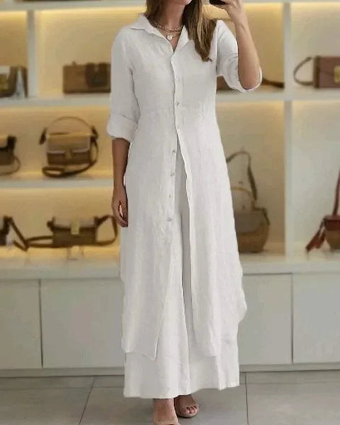 Annick - פשתן שתי חתיכות סט