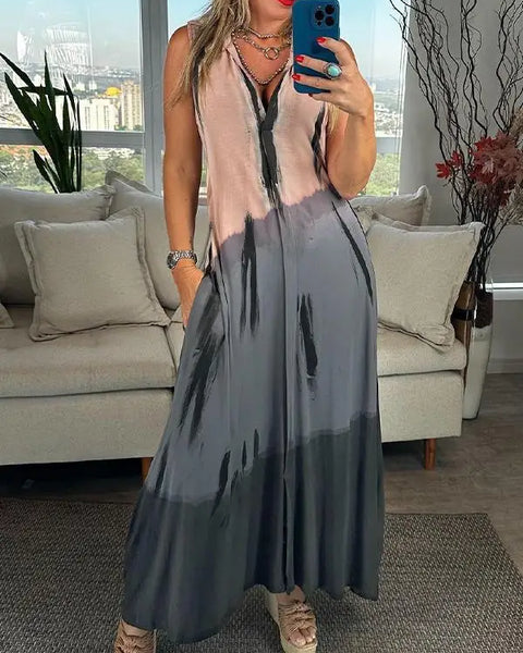 Meleana - שמלת סטרפלס עם מחשוף V