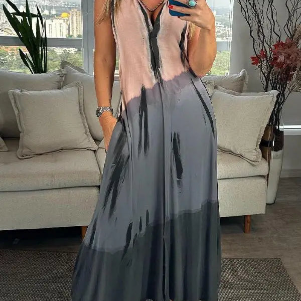 Meleana - שמלת סטרפלס עם מחשוף V