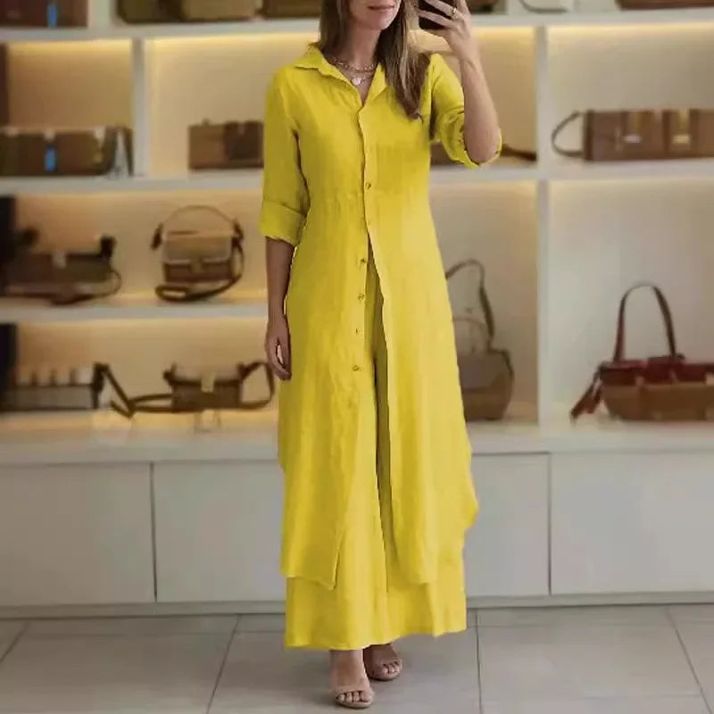 Annick - פשתן שתי חתיכות סט