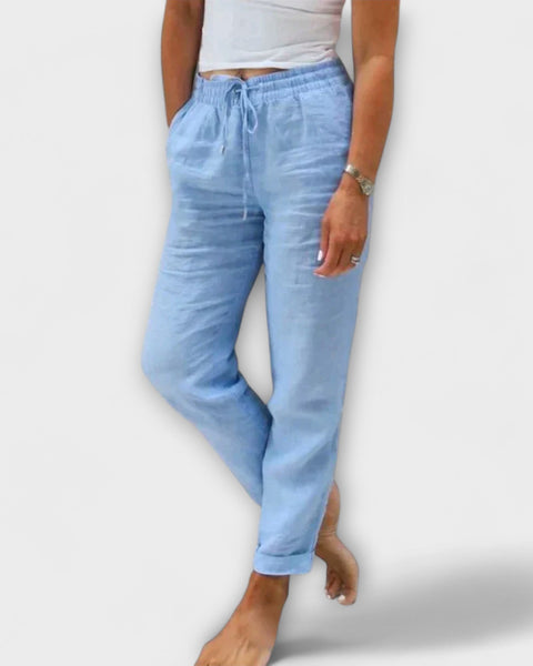 מכנסי פשתן קלים לנשים - נוחות וסטייל בקיץ