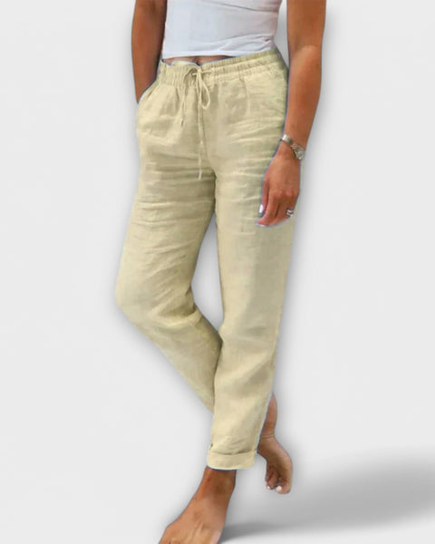 מכנסי פשתן קלים לנשים - נוחות וסטייל בקיץ