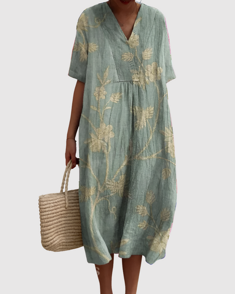 ורדית - שמלה נוחה