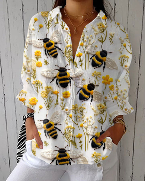 פיורין - חולצת דבורה זהובה