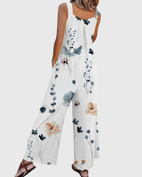 סוודר קיץ נוח עם דוגמת פרחים