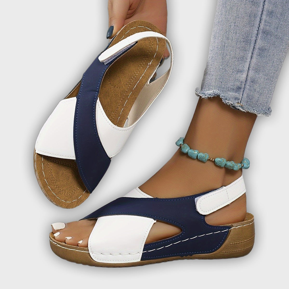 סנדלי טיולים אורטופדיים קלות לנשים עם אוורור