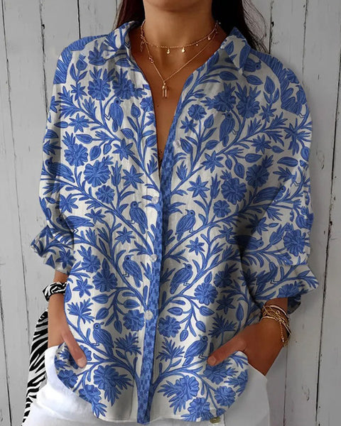 פרדריקה - בלוזה בגינה כחולה