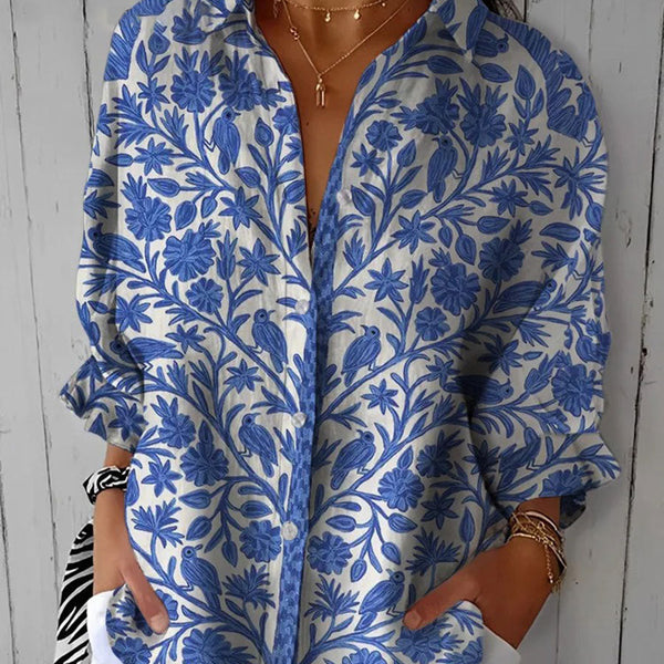 פרדריקה - בלוזה בגינה כחולה