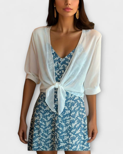 חולצת אוליביה עם חזית פתוחה - נוחות ואלגנטיות