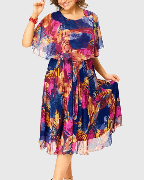 שמלות שיפון נוחות במידות גדולות