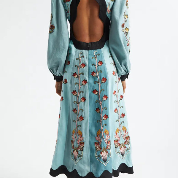 Dalila - שמלה פרחונית אלגנטית ליום יום