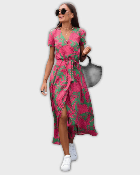 שמלת אביב אלגנטית