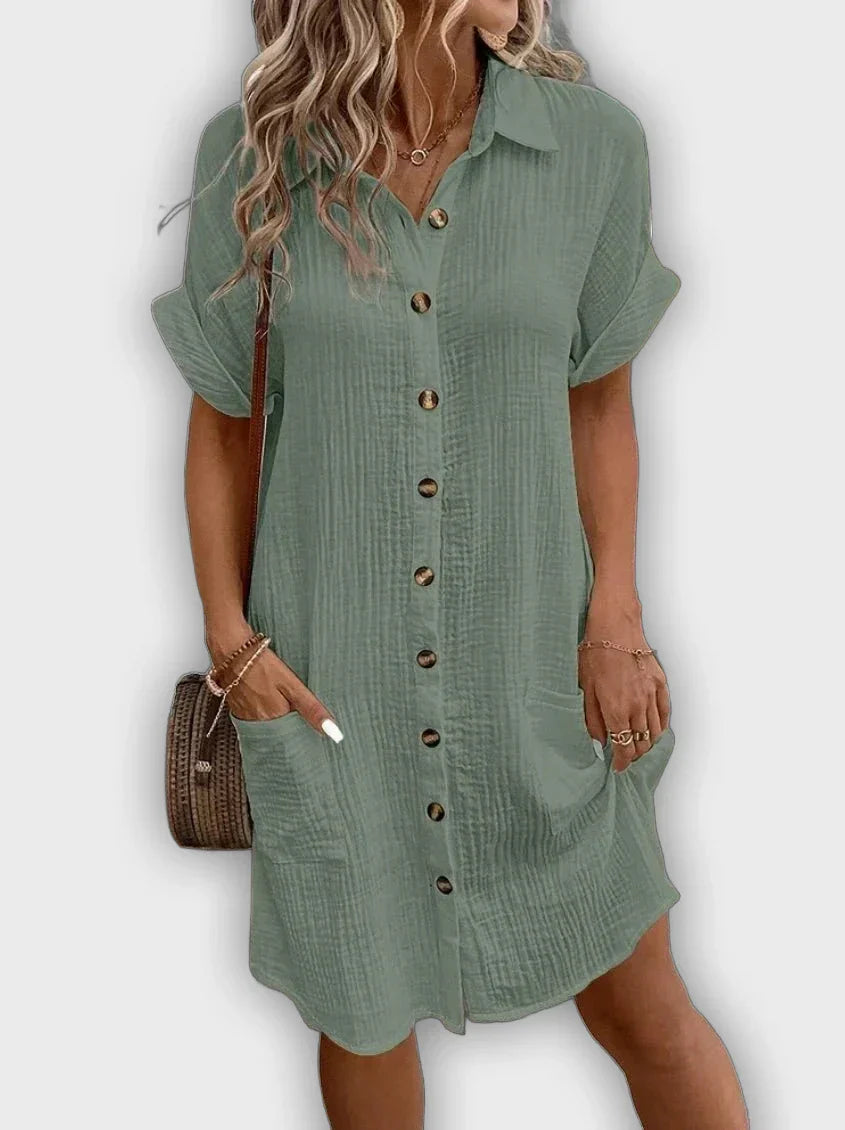 שמלת שנטל™ מידי לקיץ - אלגנטית ונוחה