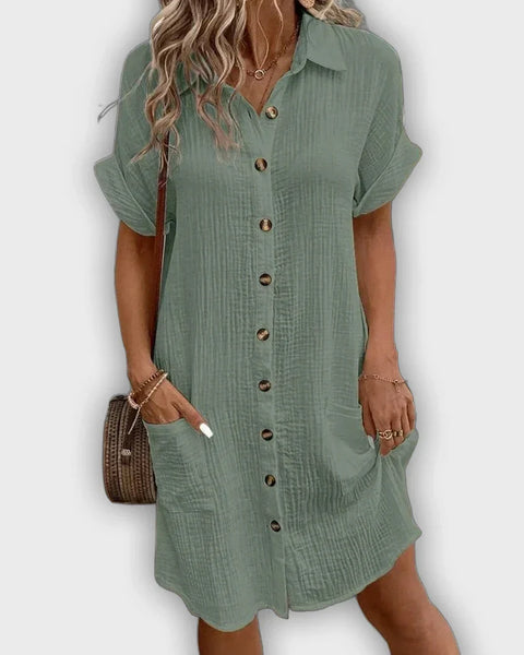 שמלת שנטל™ מידי לקיץ - אלגנטית ונוחה