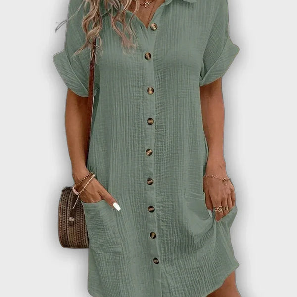 שמלת שנטל™ מידי לקיץ - אלגנטית ונוחה