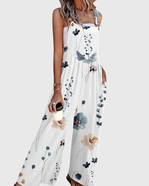 סוודר קיץ נוח עם דוגמת פרחים