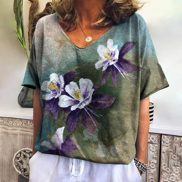 Adelina - חולצה אופנתית ליום יום