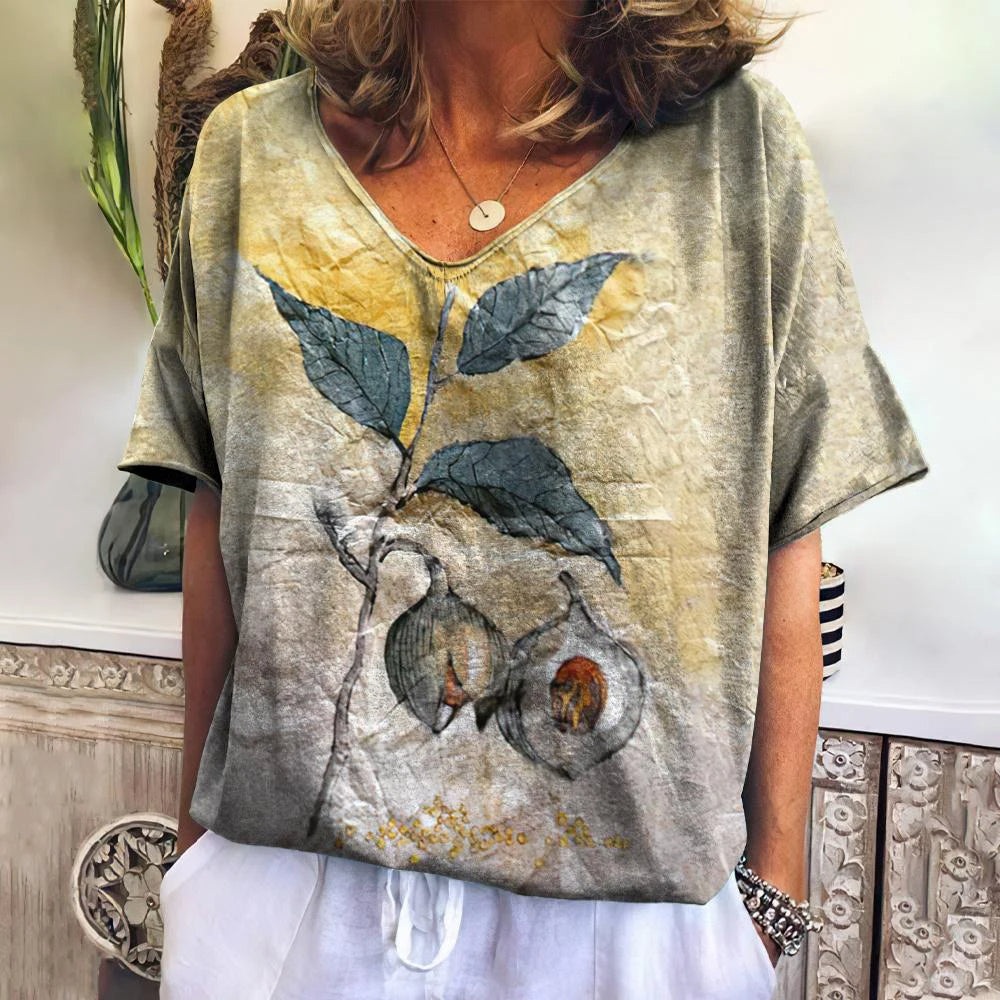 Adelina - חולצה אופנתית ליום יום