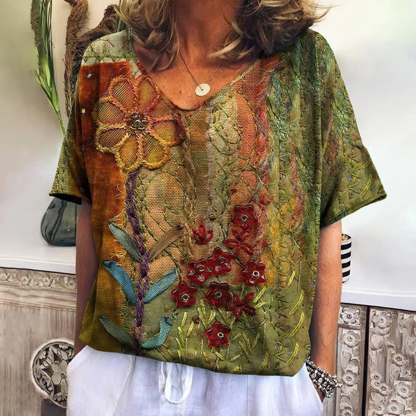 Adelina - חולצה אופנתית ליום יום