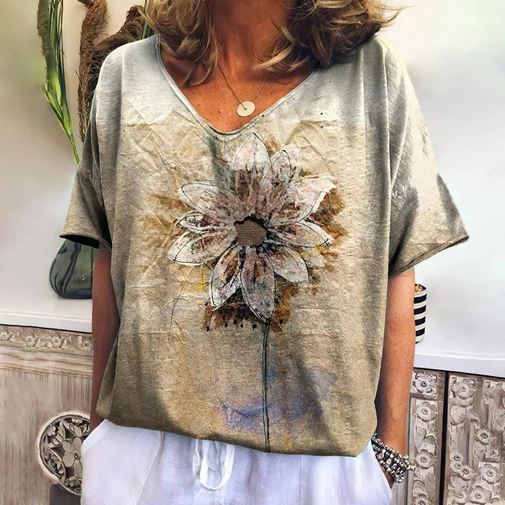 Adelina - חולצה אופנתית ליום יום