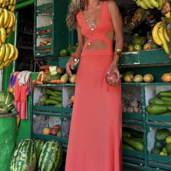 Teigra - שמלת חריץ אלסטית