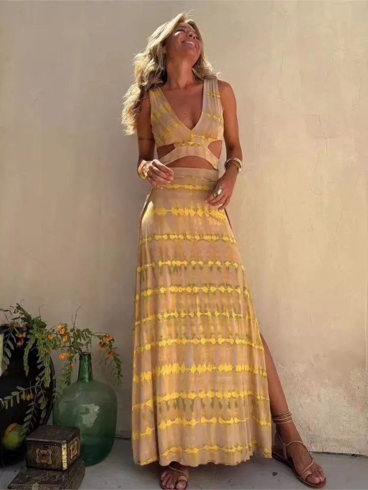 Teigra - שמלת חריץ אלסטית