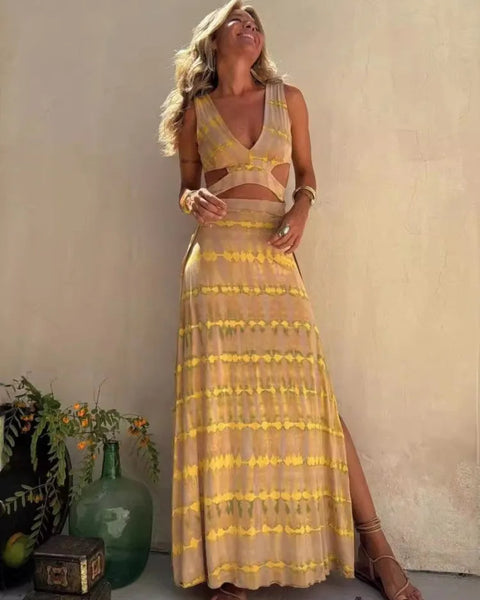 Teigra - שמלת חריץ אלסטית