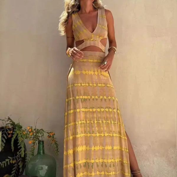 Teigra - שמלת חריץ אלסטית