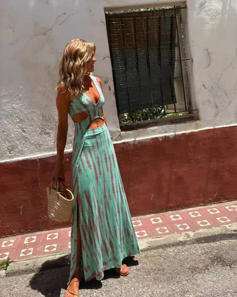 Teigra - שמלת חריץ אלסטית