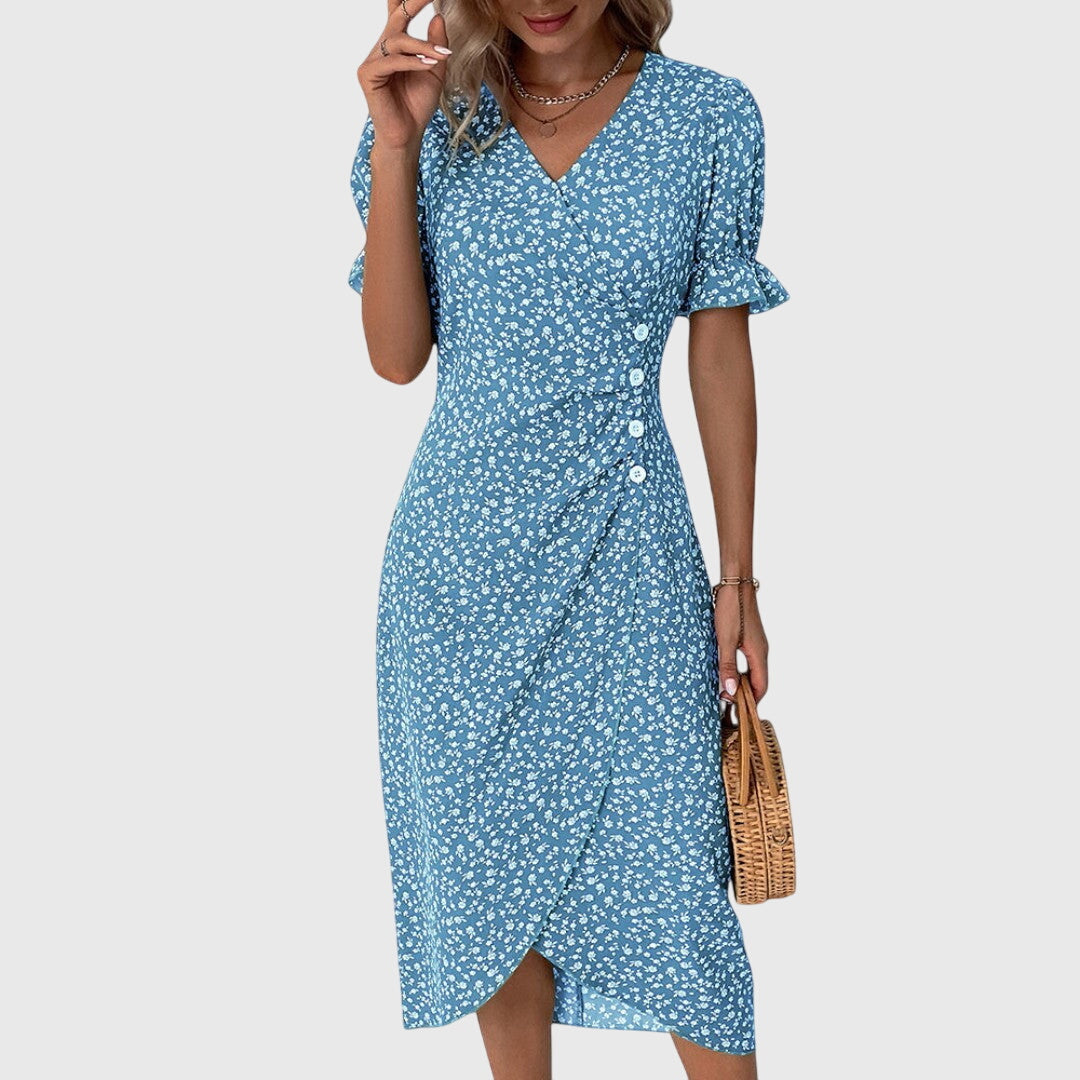 אירה - שמלת פרחים רעננה