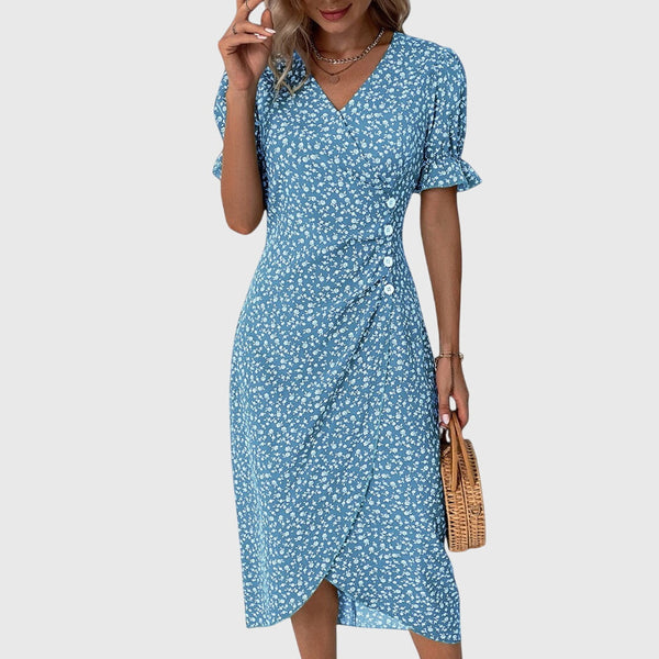 אירה - שמלת פרחים רעננה