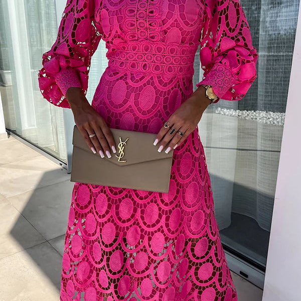 ליזה™ - שמלה רומנטית מבד תחרה