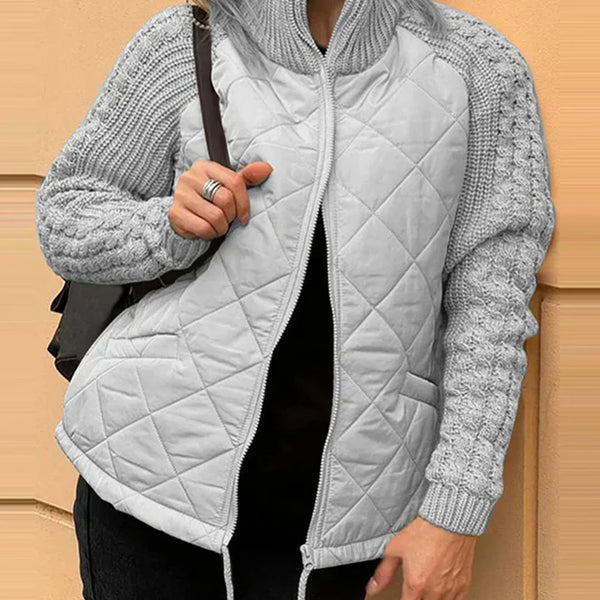 פאצ’™ | ג’קט קז’ואל בשילוב טלאים