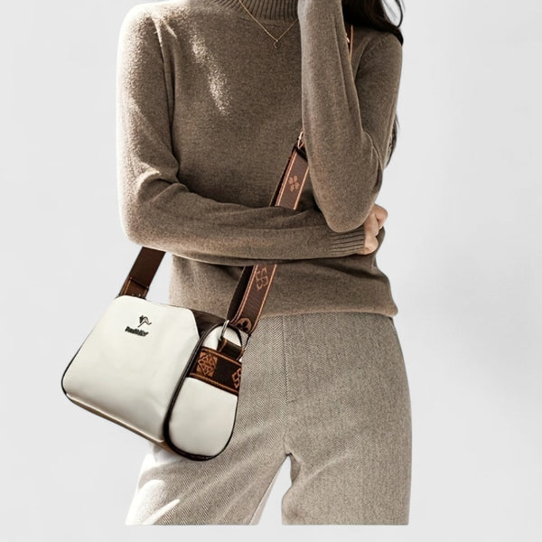 איינה - תיק צד עם רצועה מתכווננת