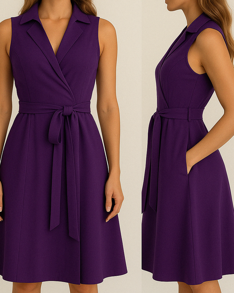 Minnie - שמלה קז'ואלית ללא שרוולים