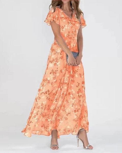 מאיה™ | שמלת אביב ארוכה