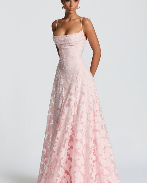 פרנסיסה™ | שמלת מקסי עם תחרה