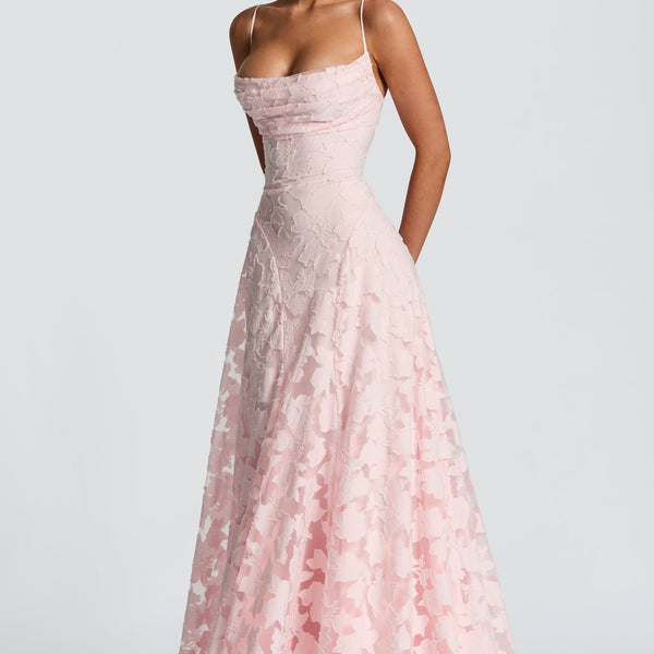 פרנסיסה™ | שמלת מקסי עם תחרה