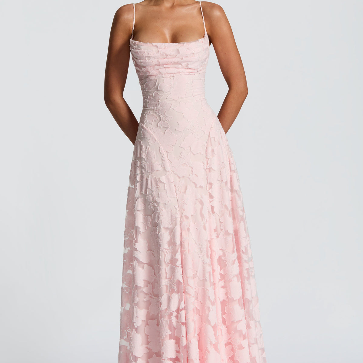 פרנסיסה™ | שמלת מקסי עם תחרה