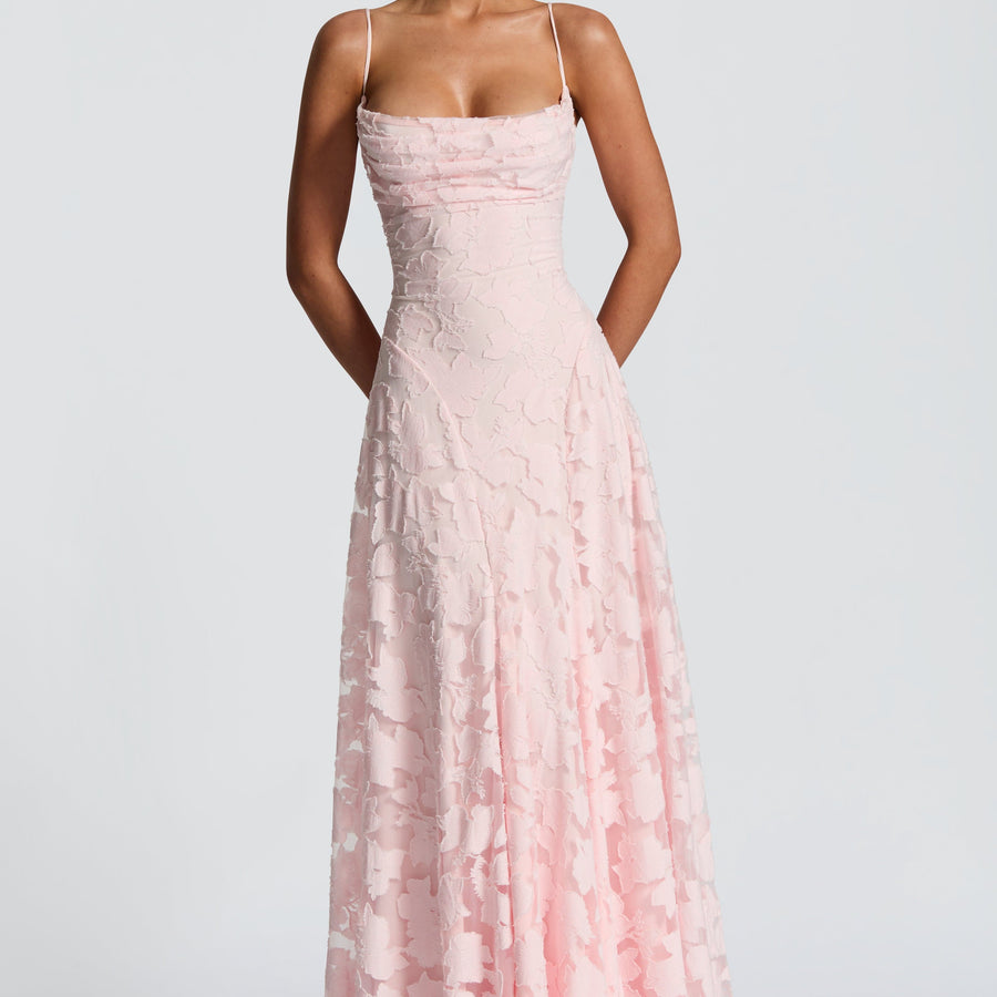 פרנסיסה™ | שמלת מקסי עם תחרה