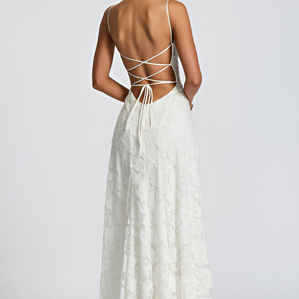 פרנסיסה™ | שמלת מקסי עם תחרה