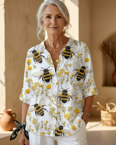 פיורין - חולצת דבורה זהובה