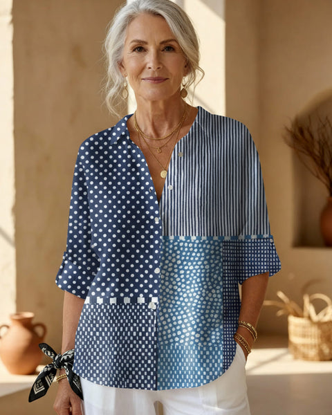 פיורה - חולצת טלאים אוקיינוס